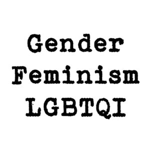 GENDER FEMINISM LGBTQI