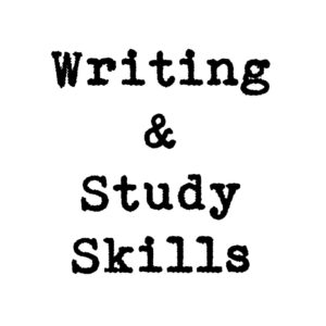 Writing & Study Skills